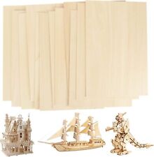 300x200mm Wooden Plate Model Balsa Wood Sheets DIY House Aircraft 1mm~8mm Thick
