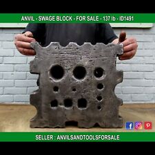Anvil 137 lb - swage block - ID 1491