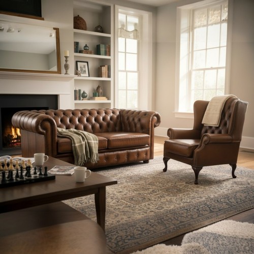 Suite chesterfield sofa - suite, +