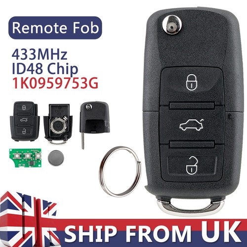 1k0959753g 433mhz remote key - 433mhz,
