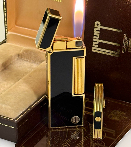 Vintage dunhill rollagas black - vintage,
