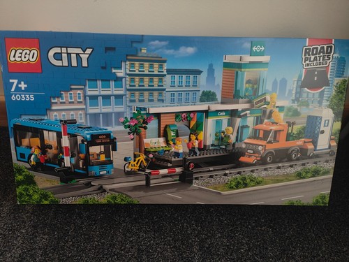 Lego city train station - city:,