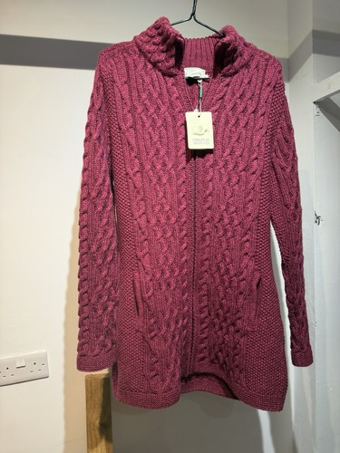 Original aran womens hooded - co,