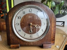 Mantle  clock  With Brass