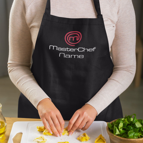 Masterchef custom name apron - name,
