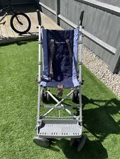 MACLAREN MAJOR ELITE PUSHCHAIR/BUGGY/STROLLER IN SOFT BLUE