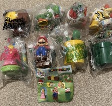 Complete Set of 8 Super Mario 2017 McDonalds Happy Meal Toys - New & Sealed