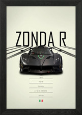 2010 Pagani Zonda R Framed