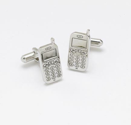 Onyx art novelty cufflinks - -,