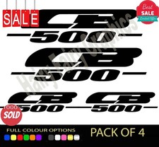 4x HONDA CB 500 Vinyl Decal