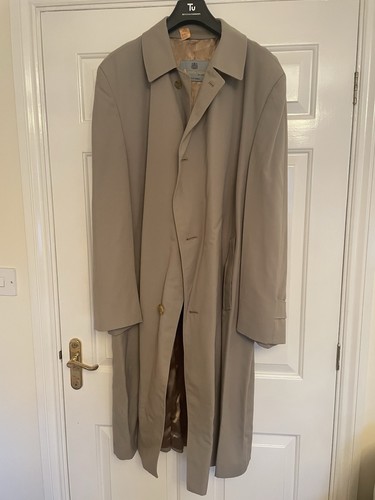 Aquascutum men long trench - aquascutum, men’s