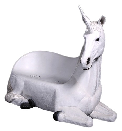 129cm unicorn garden - unicorn, garden/indoor