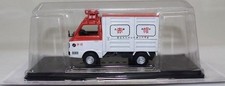 1/43  Nostalgic Commercial Collection Subaru Sambar 1982 Red Hat 233118