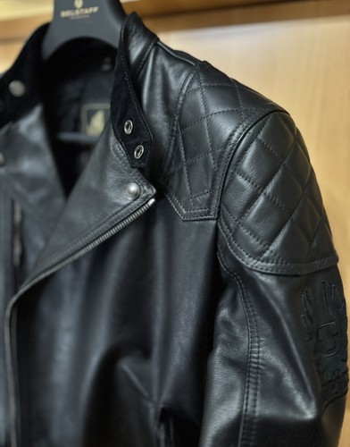 Belstaff black leather - black,