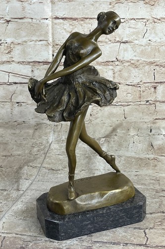 Edgar degas ballerina bronze - ballerina,