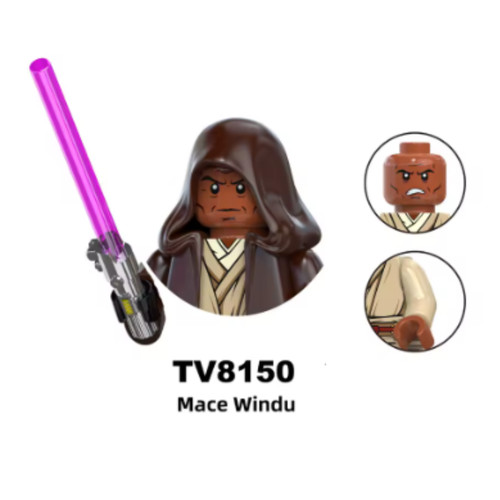 Custom lego mace windu - lego,