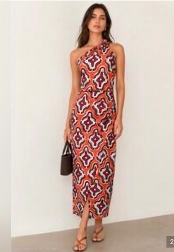 Zara printed asymmetric hem - zara,