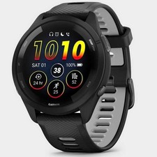 Garmin Forerunner 265 Music Running Smartwatch Heart Rate Monitor - Black