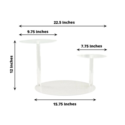 Tier transparent acrylic - 3,
