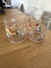 Asterix Nutella Glasses x 2