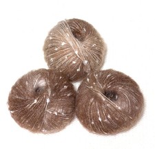 3 balls x 50g Mohair yarn 