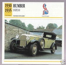 1930-1935 Humber Snipe 80