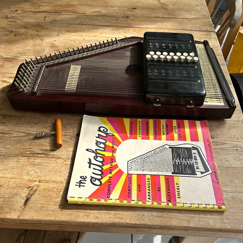Chord harp autoharp zither - zither, 15