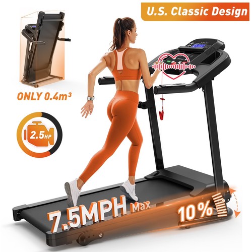 Folding treadmill for home - folding,