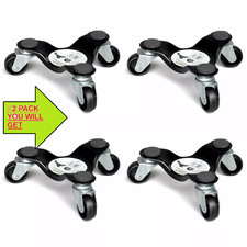 2x Moving Castor Dolly 3 Wheel