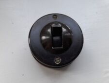 Vintage 1 Way Bakelite/Ceramic Crabtree Light Switch
