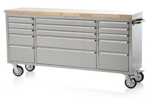 Brushed stainless steel 15 - brushed,