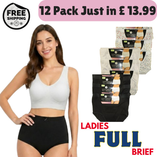 Pack ladies briefs maxi - briefs,