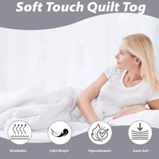 DUVET QUILT HOLLOWFIBRE SINGLE