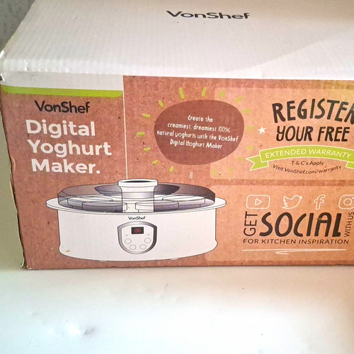 Vonshef digital yoghurt maker - digital,