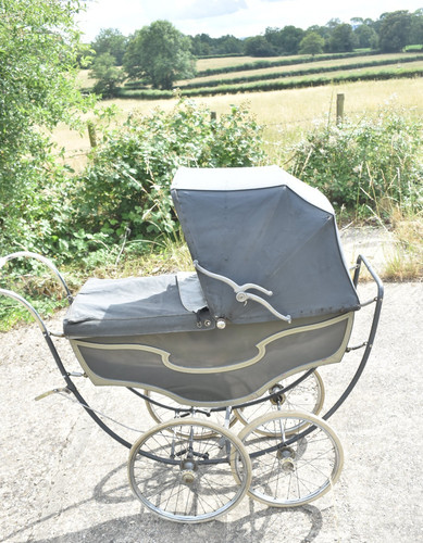 Vintage 1960s marmet baby pram - 1960s,