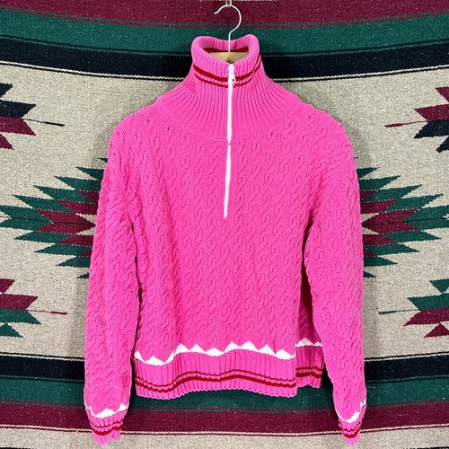 Bernadette pink chunky knit - pink,