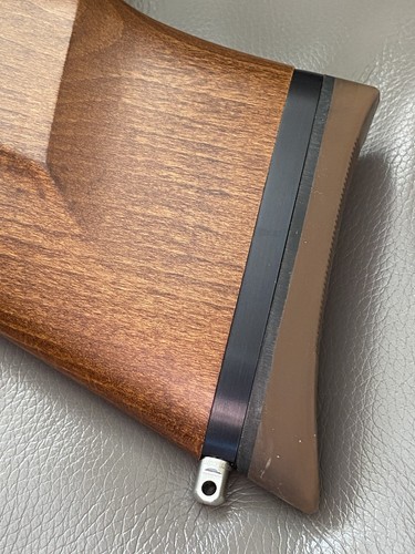 Black butt plate - s,