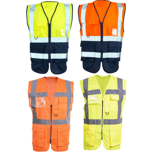 High visibility safety vest - high,
