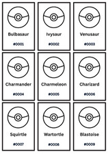POKEDEX  all 1025 Pokemon -