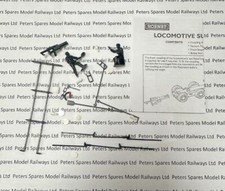 Hornby X4268A West Country Acc / Detail Bag, Driver Fireman Tools Brake Rods etx