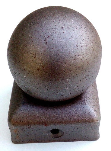 40mm ball top square - x,