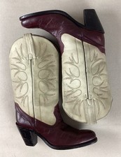 Vintage Frye Cowgirl Boots Cowboy Boots Made in USA Ladies’ US Size 8.5B