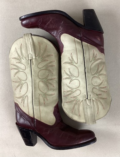 Vintage frye cowgirl boots - vintage,