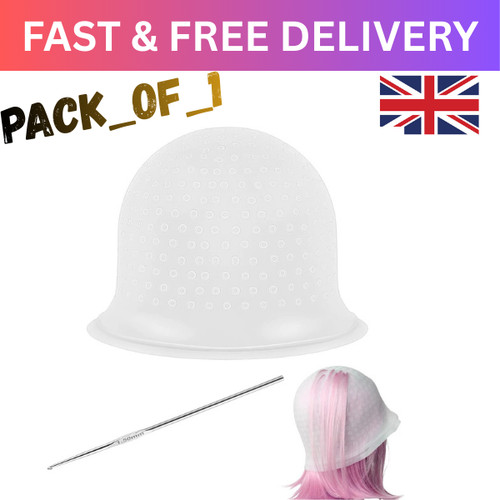 Hair highlighting cap and - and, hook