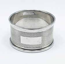 SILVER NAPKIN RING BIRMINGHAM
