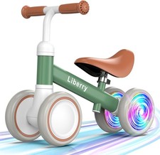 Illuminated baby balance bike