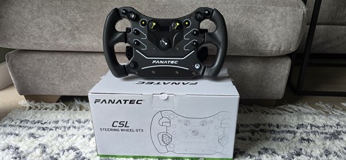 Fanatec csl steering wheel - csl, gt3