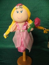Early Learning Centre Hand Puppet - Princess 10" approx (B67)