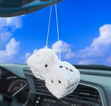 Vintage-Inspired white Fuzzy