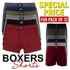 12 PACK ,6 MENS CLASSIC BOXER
